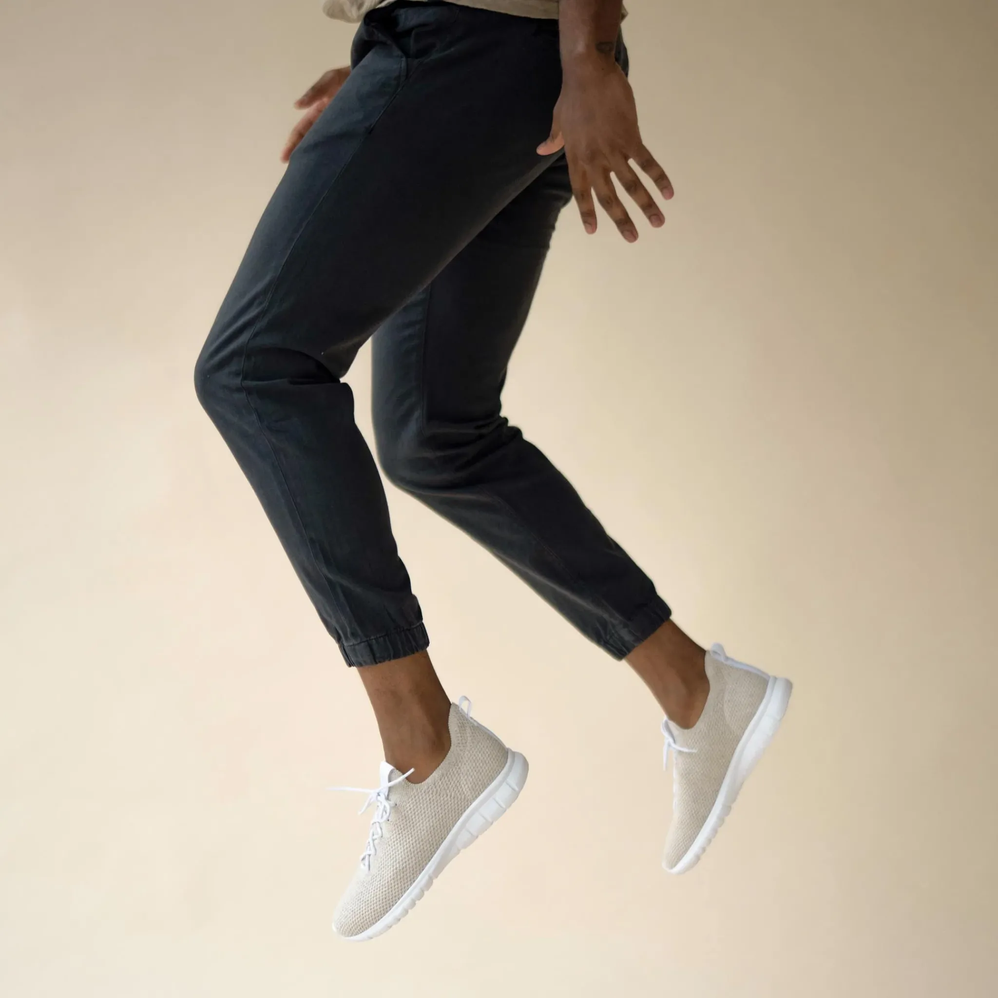 Nisolo Sneakers-Men's All-Day Eco-Knit Sneaker Linen