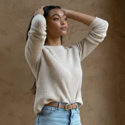 Nisolo Belts-Noemi Belt Almond