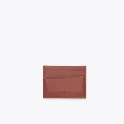 Nisolo Bags & Wallets-Upcycled Leather Card Case Brandy