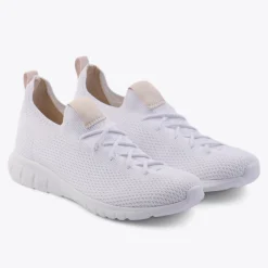 Nisolo Sneakers-Women's Athleisure Eco-Knit Sneaker White