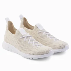 Nisolo Sneakers-Women's Athleisure Eco-Knit Sneaker Linen