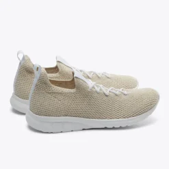 Nisolo Sneakers-Women's Athleisure Eco-Knit Sneaker Linen
