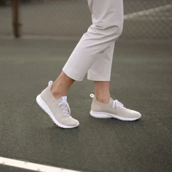 Nisolo Sneakers-Women's Athleisure Eco-Knit Sneaker Linen