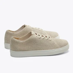Nisolo Sneakers-Women's Go-To Eco-Knit Sneaker Linen