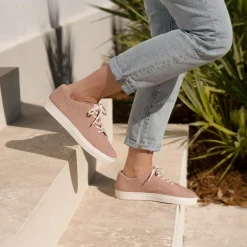 Nisolo Sneakers-Women's Go-To Eco-Knit Sneaker Dusty Rose