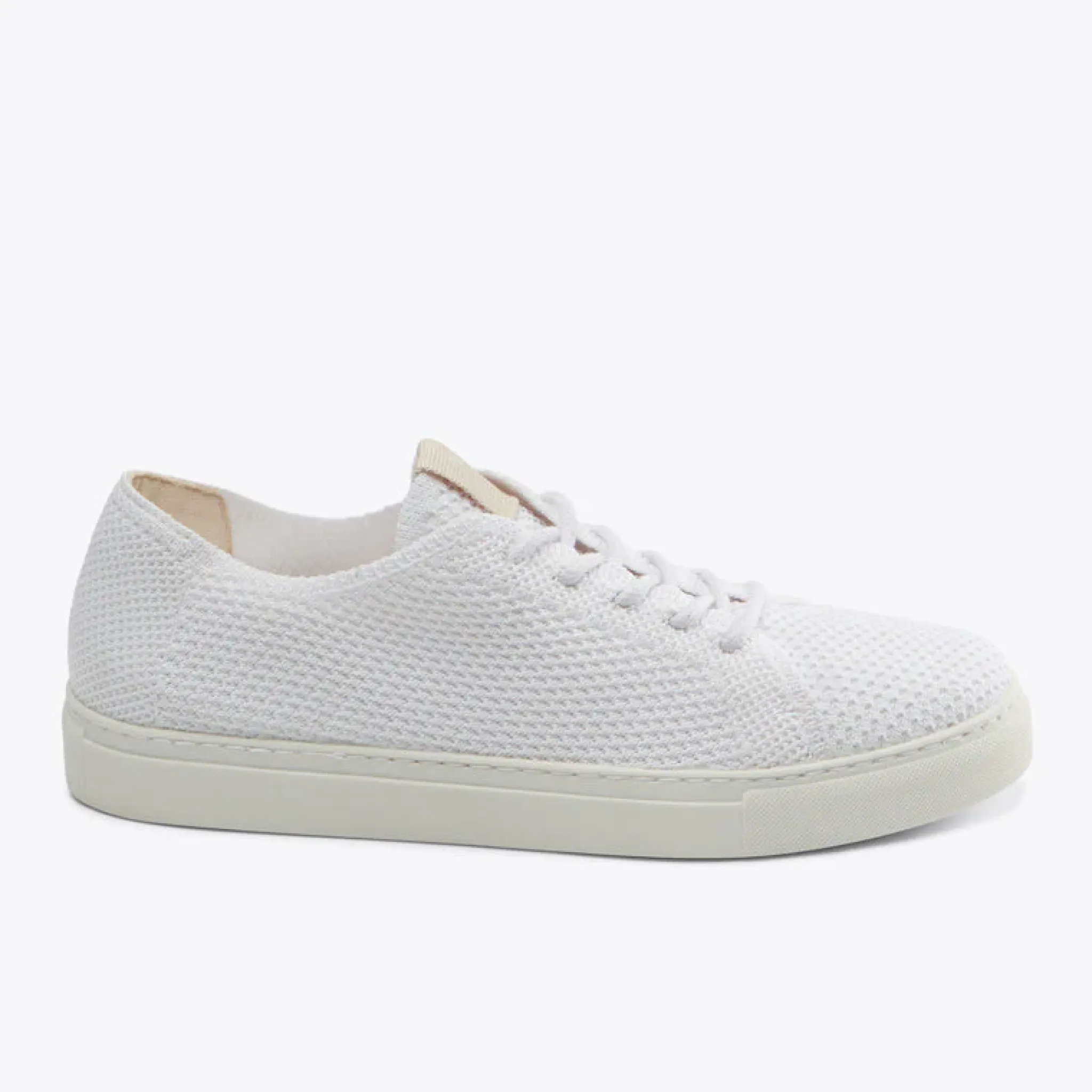 Nisolo Sneakers-Women's Go-To Eco-Knit Sneaker White