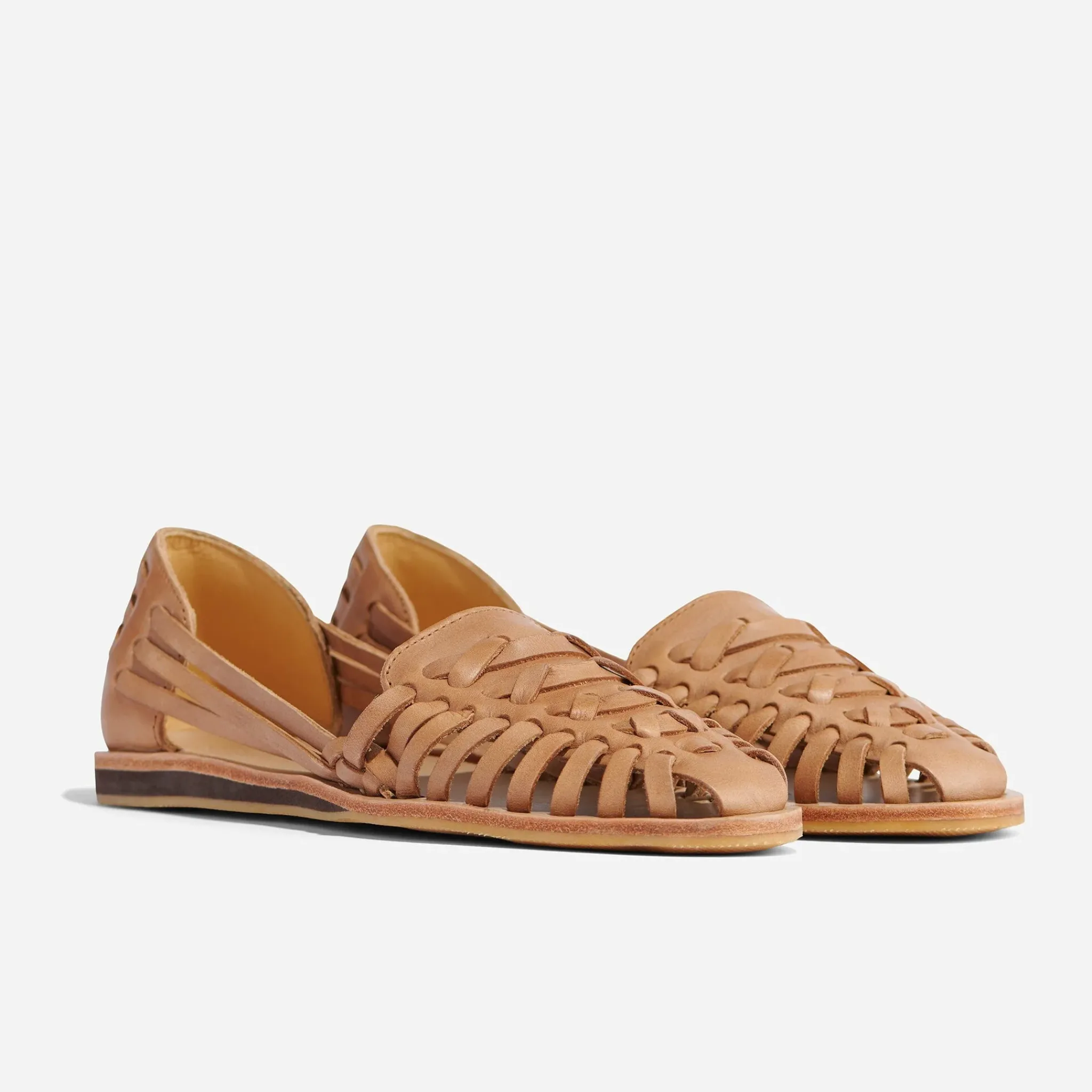 Nisolo Sandals-Women's Huarache Sandal Almond